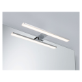 Wallceiling homespa evie ip44 led __w 400mm chrome 230v synthétique