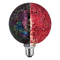 Led g125 miracle mosaic 470lm red grd e27 2700k 230v