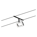 Système câble paulmann corduo cc frame 4,8w nr dép /chrome 230v/12v cc synthétique 3000k