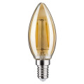 Led filament gold candle dc24v 2w e14 1900k grd