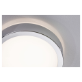 Wallceiling fr aviar ip44 led _w white switch 360mm chrome 230v synthétique