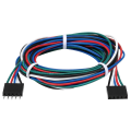 Lumitiles cables multi colour 1x105cm 12v noir plastique