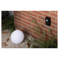 Capteur crép outdoor plug&shine sans fil sensor motion detect ip44 zb anthracite