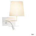 Somnila flex, applique intérieure, liseuse, version droite, blanc, led, 3w, 3000k, avec port usb