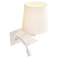 Somnila flex, applique intérieure, liseuse, version droite, blanc, led, 3w, 3000k, avec port usb