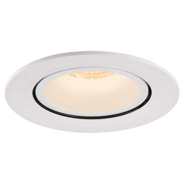 Numinos® gimble l, encastré de plafond intérieur, 20°, blanc, led, 25,4w, 2700k