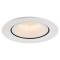 Numinos® gimble l, encastré de plafond intérieur, 20°, blanc, led, 25,4w, 2700k