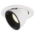 Numinos® gimble l, encastré de plafond intérieur, 40°, blanc/noir, led, 25,4w, 4000k