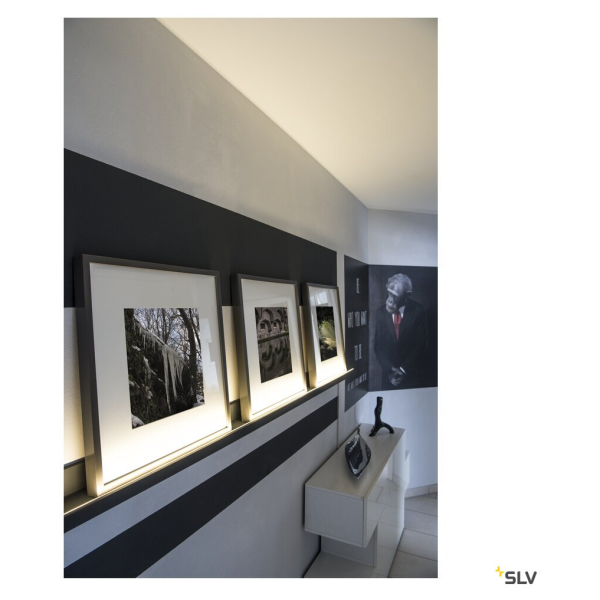 SLV by Declic GRAZIA 10 Profil LED plat, 2m, noir