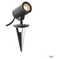 SLV by Declic HELIA LED, projecteur extérieur, anthracite, LED 8W 3000K, 35°, IP55