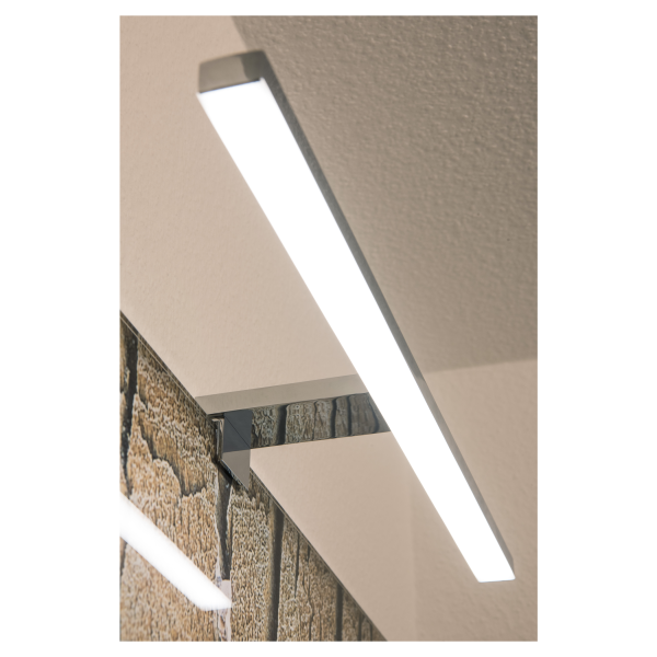 SLV by Declic DORISA 50, luminaire de miroir, chrome, LED 6,6W 4000K, IP44