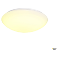 Lipsy® 50, applique et plafonnier intérieur, dome, blanc, led, 21w, 3000k/4000k, ip44