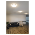 Lipsy® 50, applique et plafonnier intérieur, dome, blanc, led, 21w, 3000k/4000k, ip44