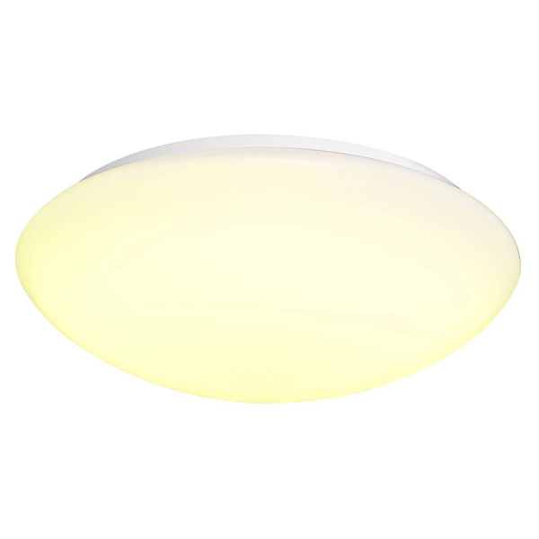 Lipsy® 50, applique et plafonnier intérieur, dome, blanc, led, 21w, 3000k/4000k, ip44