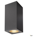 SLV by Declic BIG THEO WALL, applique, up/down, anthracite, 29W, LED 3000K, 2000lm