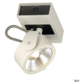 SLV by Declic KALU LED 1 applique/plafonnier, blanc/noir, LED 17W, 3000K, 60°