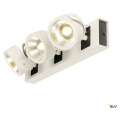 SLV by Declic KALU LED 3 applique/plafonnier, blanc/noir, LED 47W, 3000K, 60°