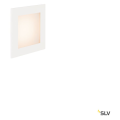 Frame basic, encastré de plafond ou mural intérieur, blanc, led, 3,1w, 2700k