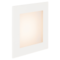 Frame basic, encastré de plafond ou mural intérieur, blanc, led, 3,1w, 2700k