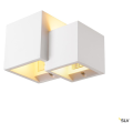 Plastra, applique intérieure, cube, blanc, g9, qt14, 15w max