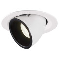 Numinos® gimble m, encastré de plafond intérieur, 40°, blanc/noir, led, 17,5w, 4000k