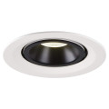 Numinos® gimble m, encastré de plafond intérieur, 40°, blanc/noir, led, 17,5w, 4000k