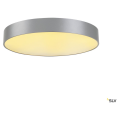 Medo 60 led. plafonnier. gris argent. led 40w 3000k