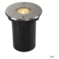 DASAR LED LV encastré, rond, Inox 316, 6W , 3000K, 12-25V, IP67