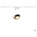 SLV by Declic LIGHT EYE 150, spot, blanc/chrome, QPAR111 max. 75W, adaptateur rail 3 all