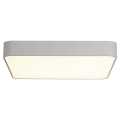 SLV by Declic MEDO 60 LED, plafonnier carré, gris argent, LED 39W 3000K, variable 1-10V