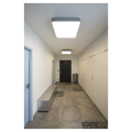 SLV by Declic MEDO 60 LED, plafonnier carré, gris argent, LED 39W 3000K, variable 1-10V