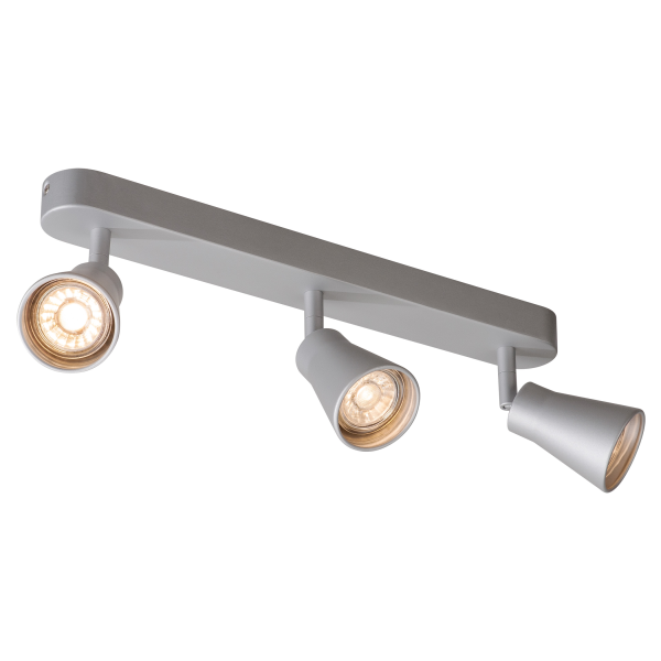 Avo, applique et plafonnier intérieur, triple, gris argent, gu10/qpar51, 3x 50w max - SLV - 1000894