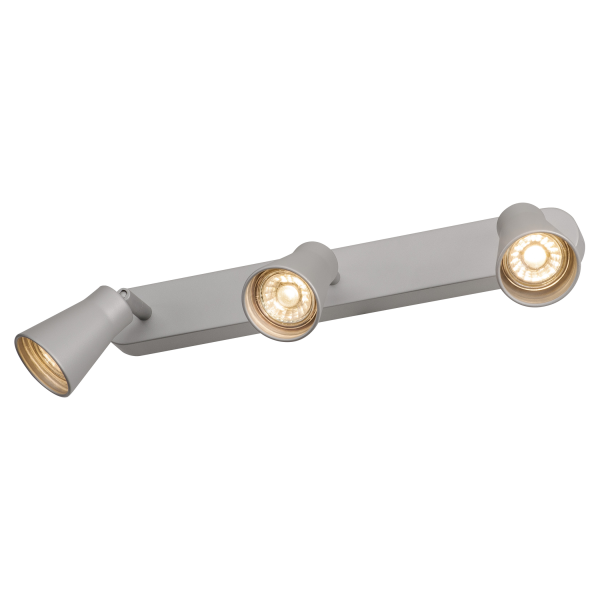 Avo, applique et plafonnier intérieur, triple, gris argent, gu10/qpar51, 3x 50w max - SLV - 1000894