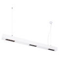 Q-line®, suspension intérieure, 1m, blanc, led, 45w, 3000k, variable triac