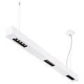 Q-line®, suspension intérieure, 1m, blanc, led, 45w, 3000k, variable triac