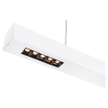 Q-line®, suspension intérieure, 1m, blanc, led, 45w, 3000k, variable triac