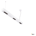 Q-line®, suspension intérieure, 1m, blanc, led, 45w, 3000k, variable triac