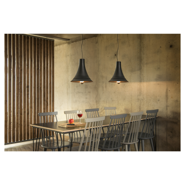 Bato 35, suspension intérieure, noir/laiton, e27, 60w max - SLV - 1001266