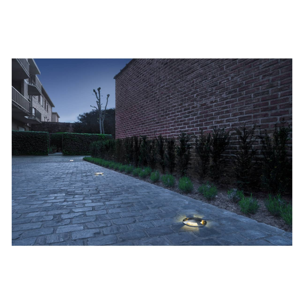 Big plot, encastré de sol extérieur, module led, inox, led, 5,5w, 3000k, ip67, inox 316