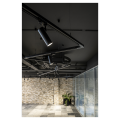 S-track, embout, pour rail 3 allumages, intérieur, blanc