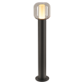 Ovalisk 75, borne extérieure, anthracite, led, 9w, 3000/4000k, interrupteur cct, ip65