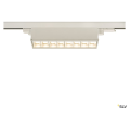 Sight move, spot pour rail 3 allumages, intérieur, blanc, led, 26w, 3000k, variable dali