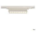 Sight move, spot pour rail 3 allumages, intérieur, blanc, led, 26w, 4000k, variable dali