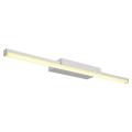 Glenos 60, luminaire de miroir profilé, gris argent, smd led 12,6w, 3000k