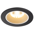Numinos, encastré de plafond intérieur, 20°, noir/blanc, led, 3000k