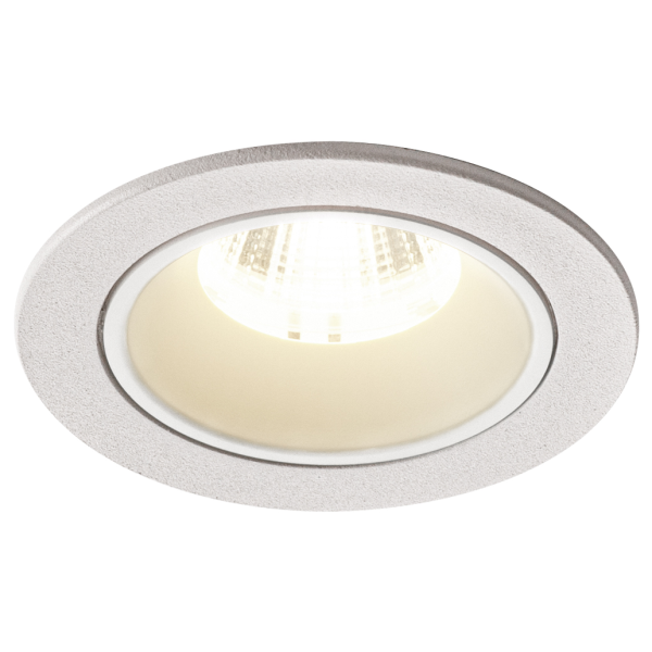 Numinos, encastré de plafond intérieur, 40°, blanc, led, 4000k