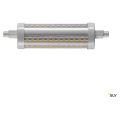 Source led qt-de12, r7s 118mm, gris, 15w, 3000k, variable