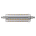 Source led qt-de12, r7s 118mm, gris, 15w, 3000k, variable