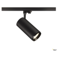 Numinos® xl, spot pour rail 3 allumages intérieur, 60°, noir, led, 36w, 4000k, variable