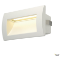 Downunder out led m. encastré mural blanc. led 0.96w 3000k. 155lm. irc80